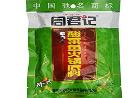 周君記酸菜魚火鍋底料200g